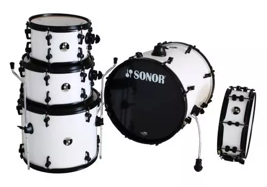 Pocket 5-Piece Drum Kit - White